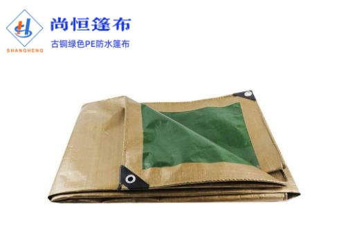 16×30米克重155g古銅綠色篷布規(guī)格尺寸參數